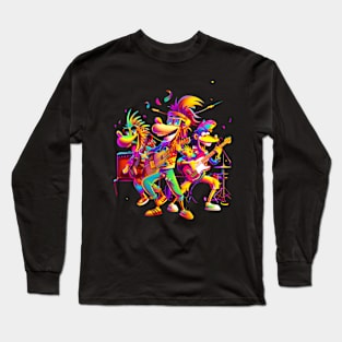 Banana-Splits Monkey Games Long Sleeve T-Shirt